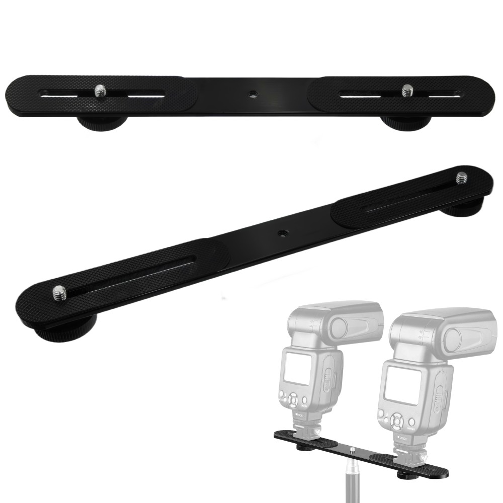 Macro Photography Led Lighting - Bracket Flash Ganda dengan Sekrup 1/4''