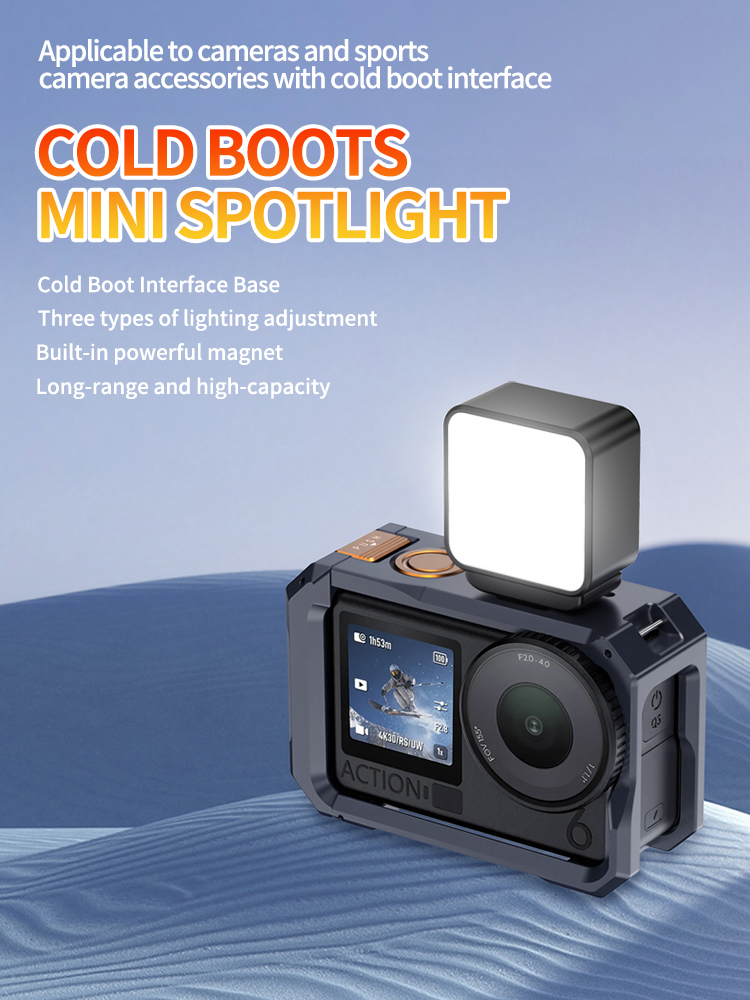 Photography Lighting Description - Lampu Video LED Mini Magnetik, Lampu