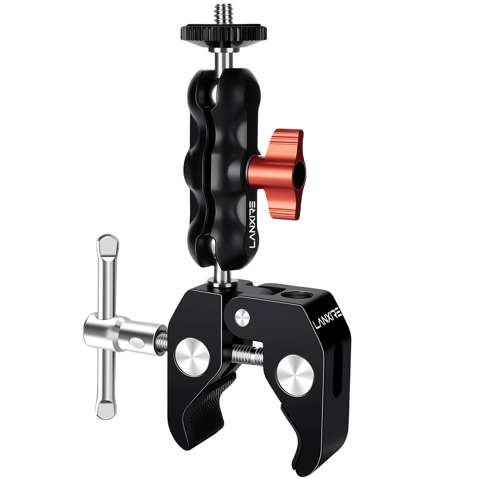 Photography Lighting Rig - Mount Kamera Super Clamp Lanxire dengan