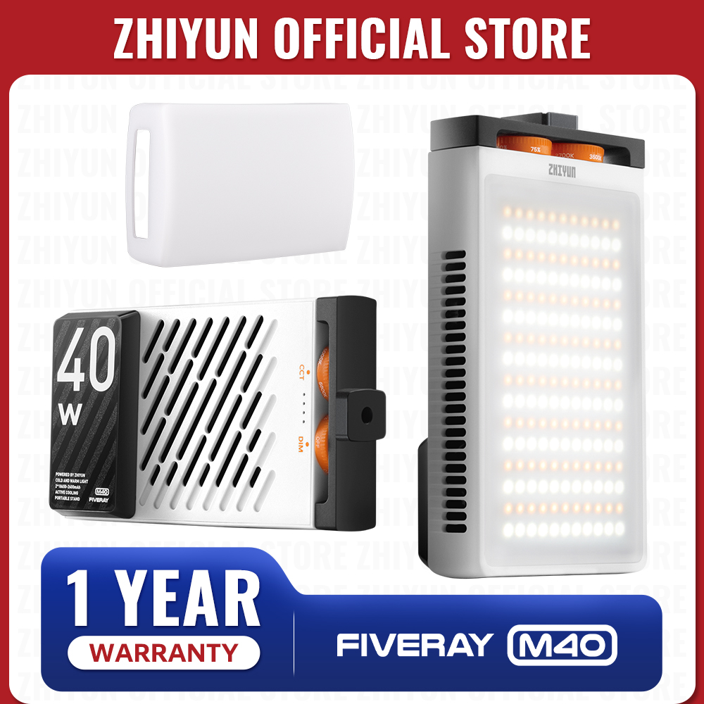 Photography Lighting Description - Lampu LED ZHIYUN Official FIVERAY M40