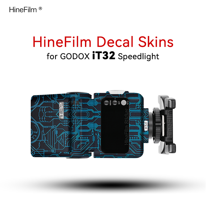 Godox Speedlite Flash - Stiker Kulit Kustom untuk Godox iT32