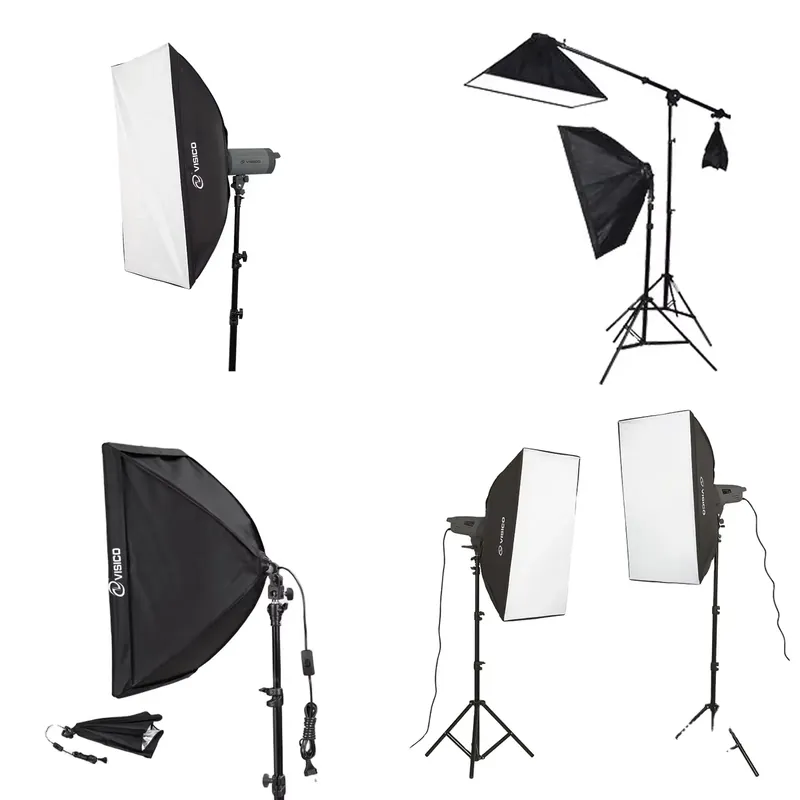 Photography Lighting Portable - Studio Foto Portabel Berkualitas Tinggi, Speedlight,