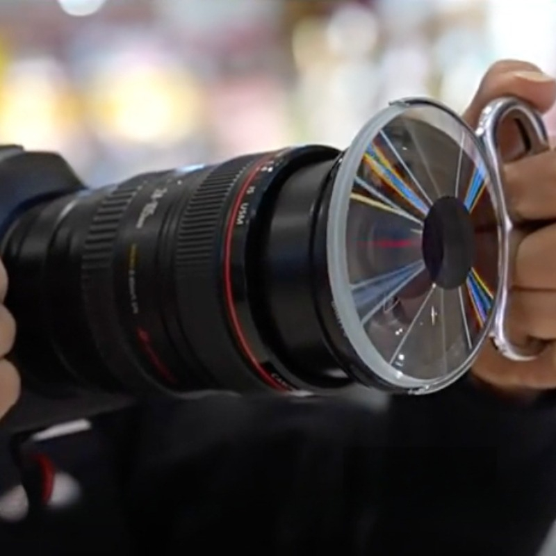 Lighting Effect In Photography - Filter Halo Vortex Genggam 90mm Efek