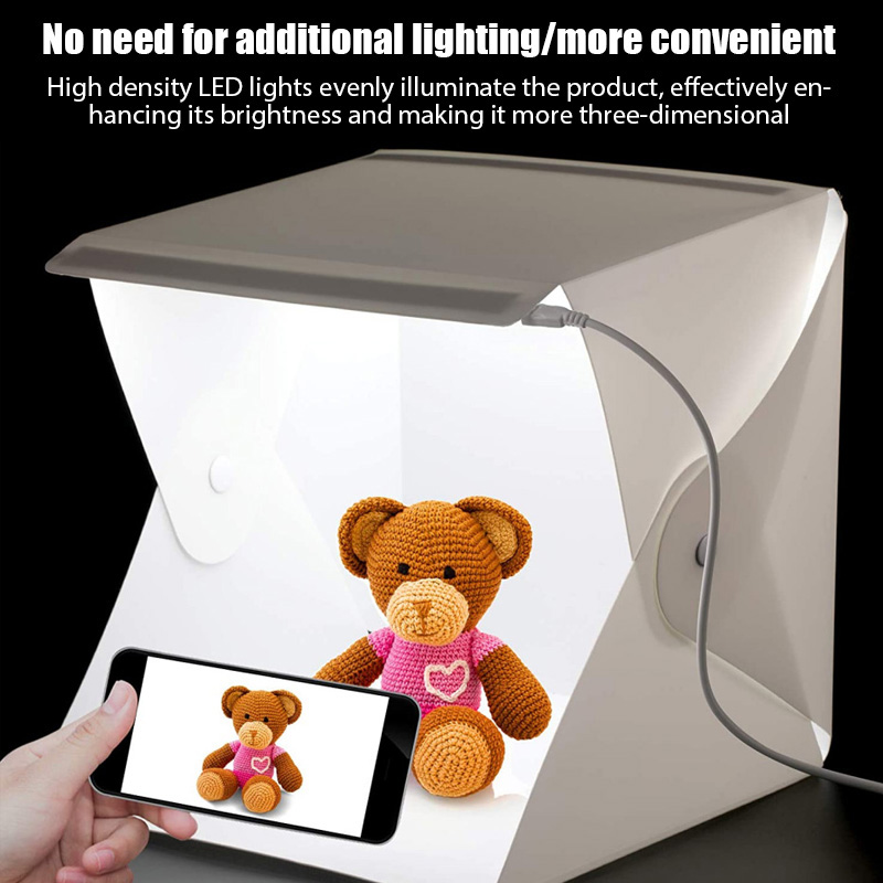 Makeup Photography Lighting - Lightbox Light Box Mini Photo Studio