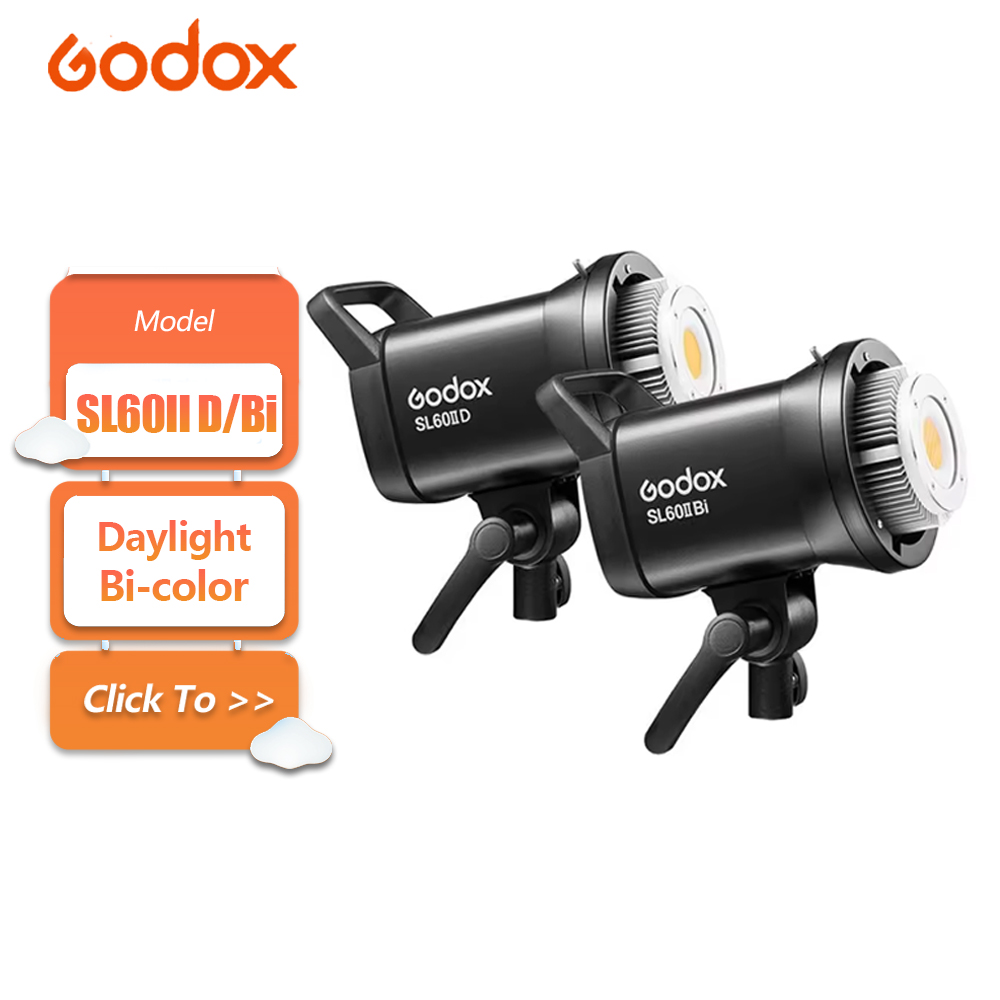 Photography Lighting Description - Godox SL60IID SL60IIBi 75W Lampu Video