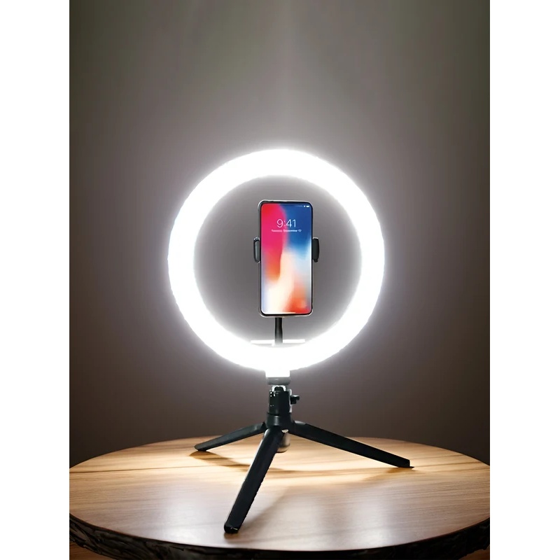 Makeup Photography Lighting - Ring Light Desiontal 26cm dengan Tripod