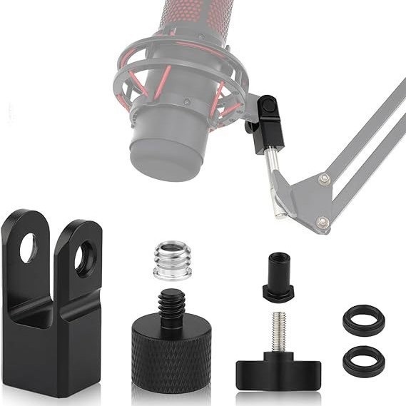 Adaptor Mikrofon DT76 3/8-Inci - Boom Arm Stand ulasan dan harga
