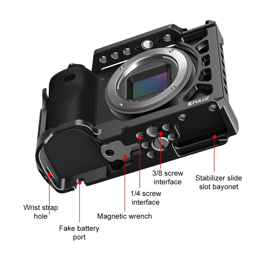 PULUZ Rig Penstabil Dudukan Ek - Sony Camera A6400 ulasan dan harga