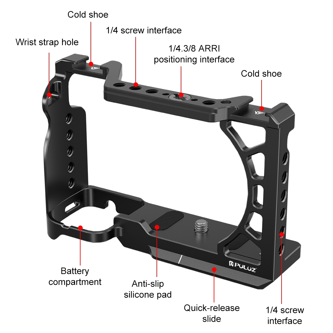 PULUZ Rig Penstabil Dudukan Ek - Sony Camera A6400 ulasan dan harga