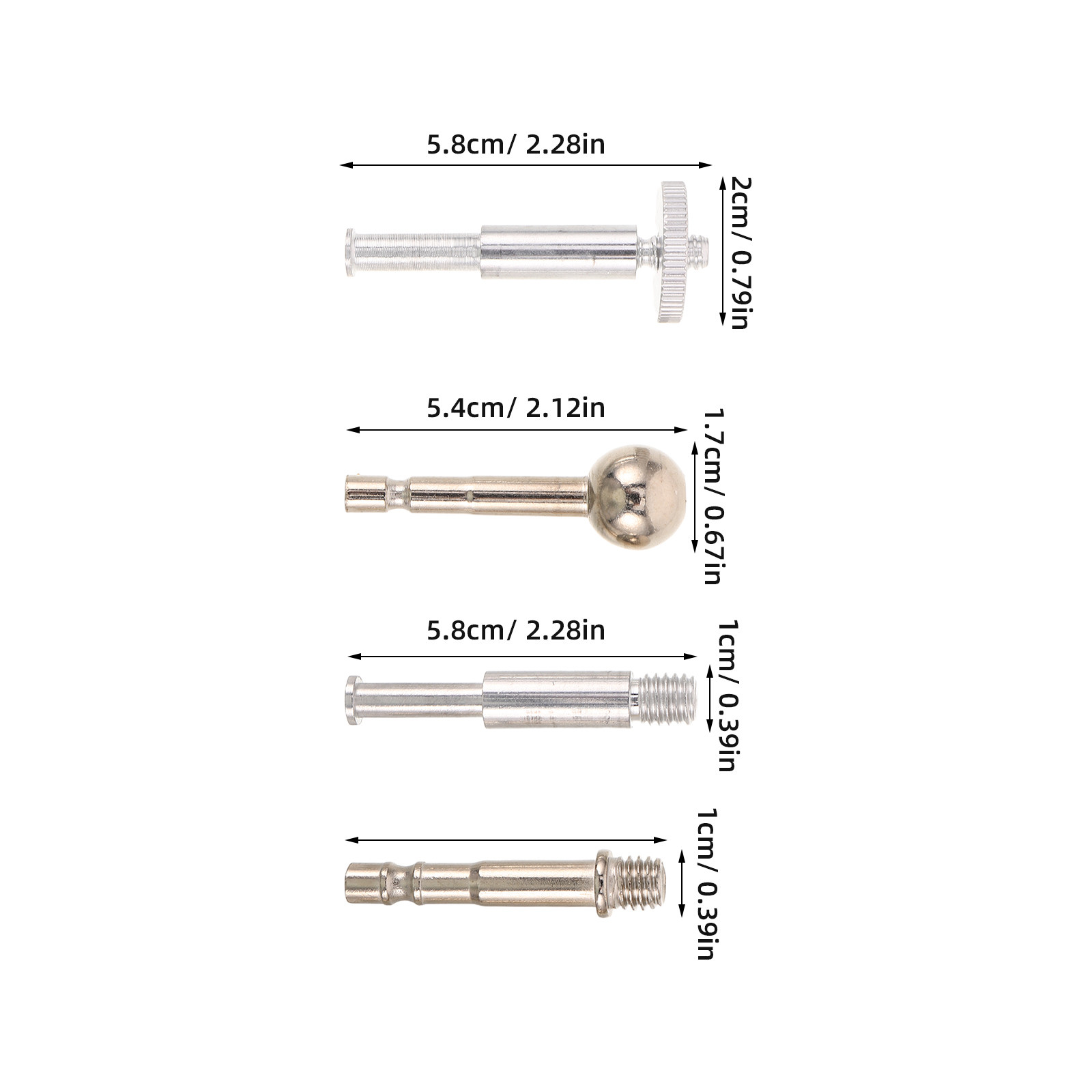6Pcs Adaptor Lengan Mikrofon U - Boom Arm Stand ulasan dan harga