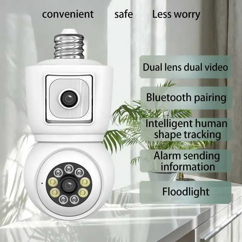 Kamera Bohlam WiFi 360 Panoram - Photography Lighting Description ulasan dan harga