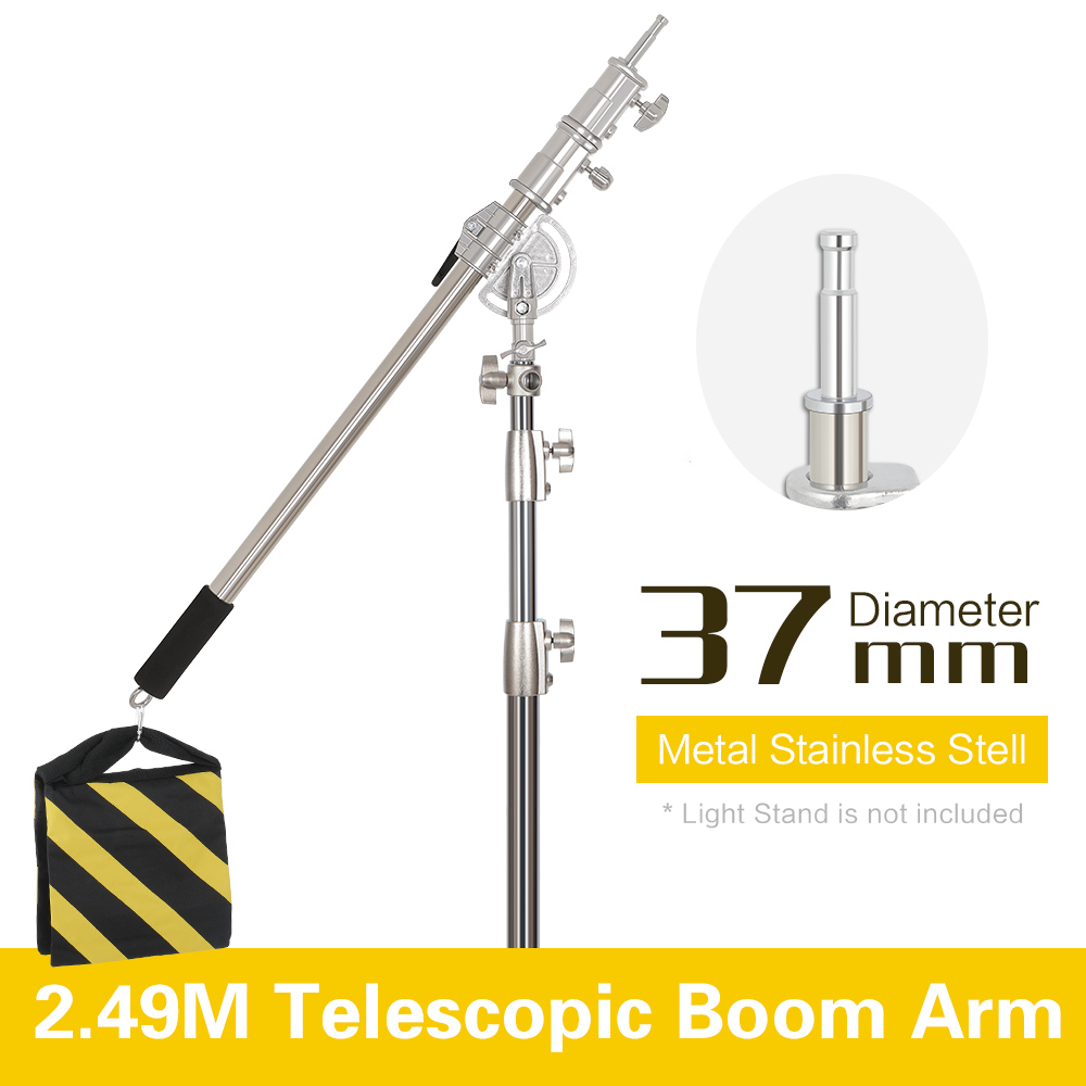 Batang ekstensi lengan silang  - Boom Arm Stand ulasan dan harga