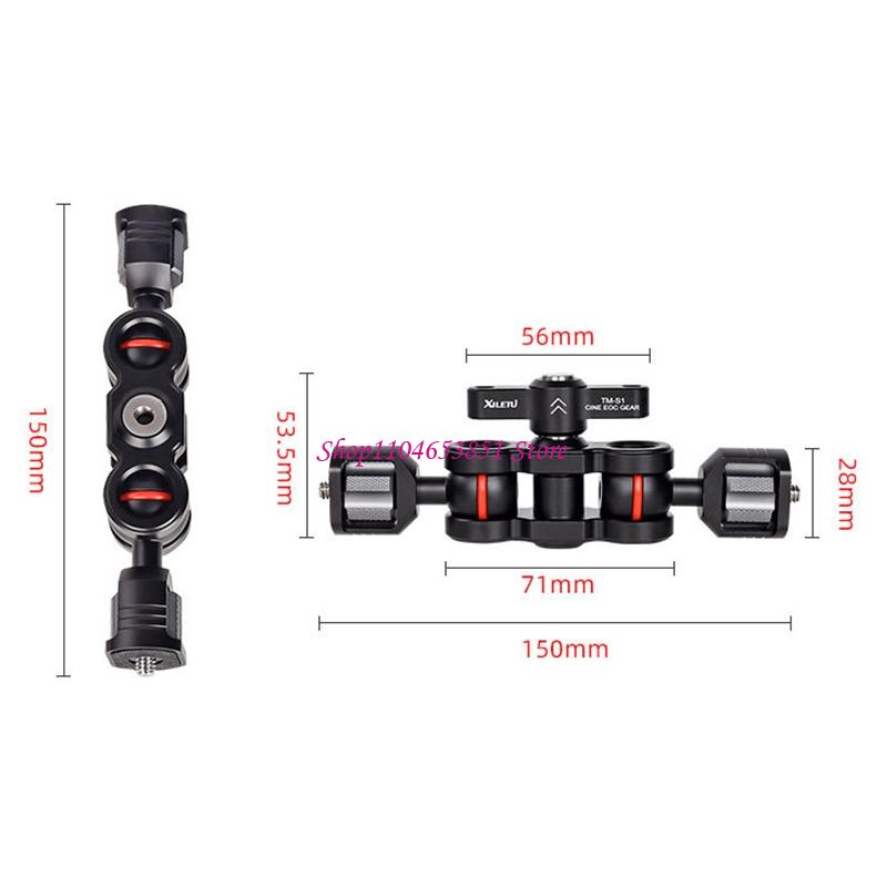 Lengan Ajaib Kamera Kepala Bol - Photography Lighting Rig ulasan dan harga