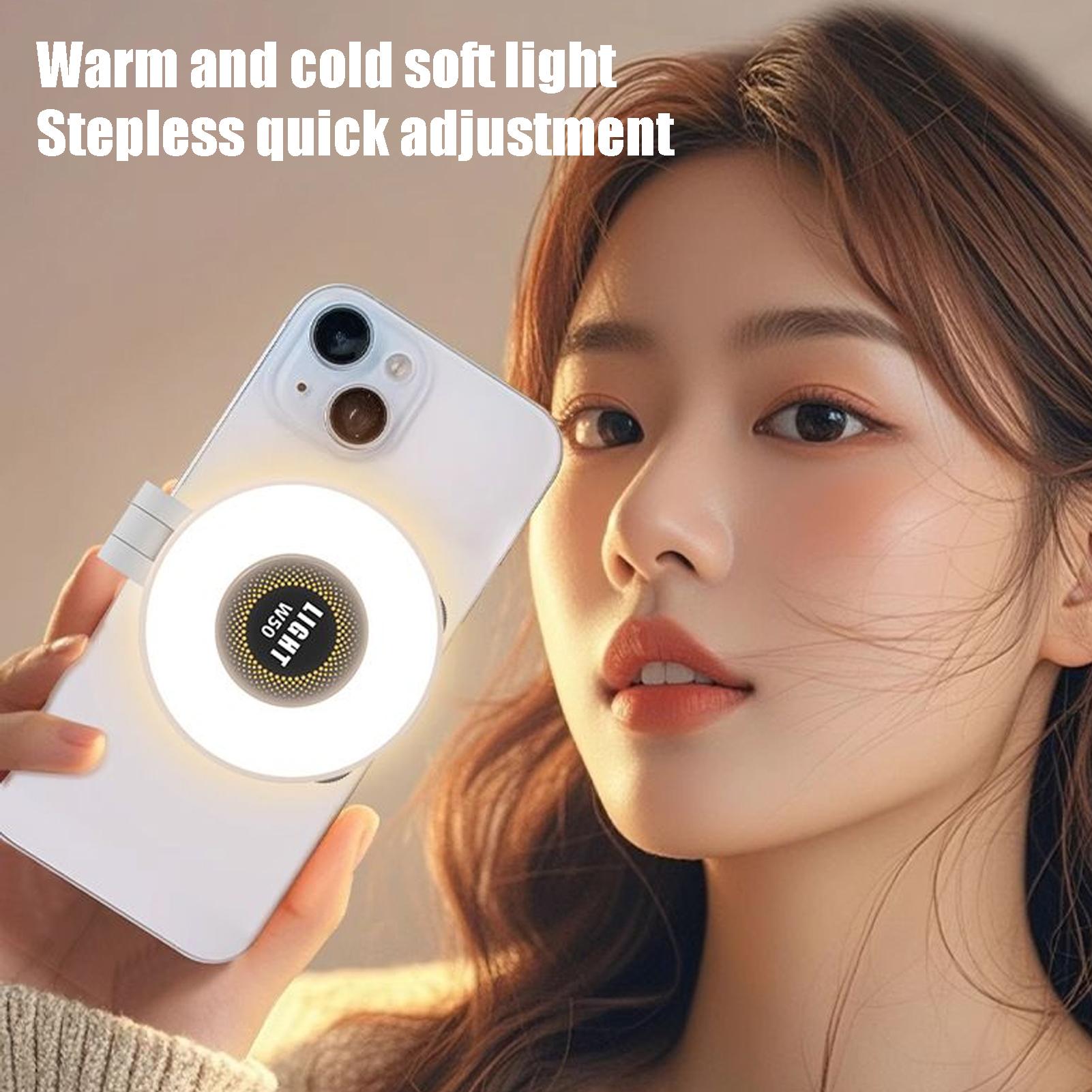 Lampu Selfie Magnetik 3 Mode P - Makeup Photography Lighting ulasan dan harga