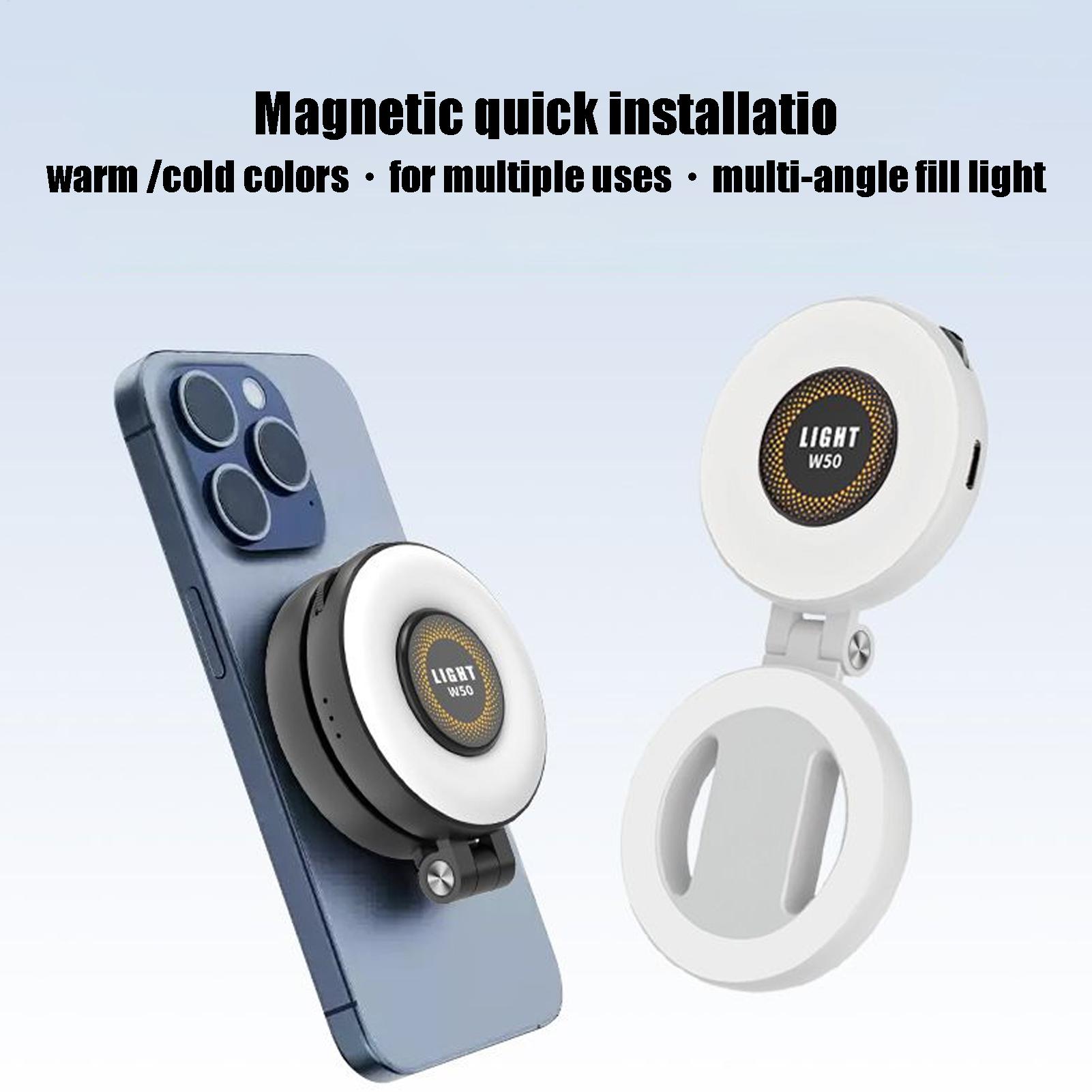 Lampu Selfie Magnetik 3 Mode P - Makeup Photography Lighting ulasan dan harga