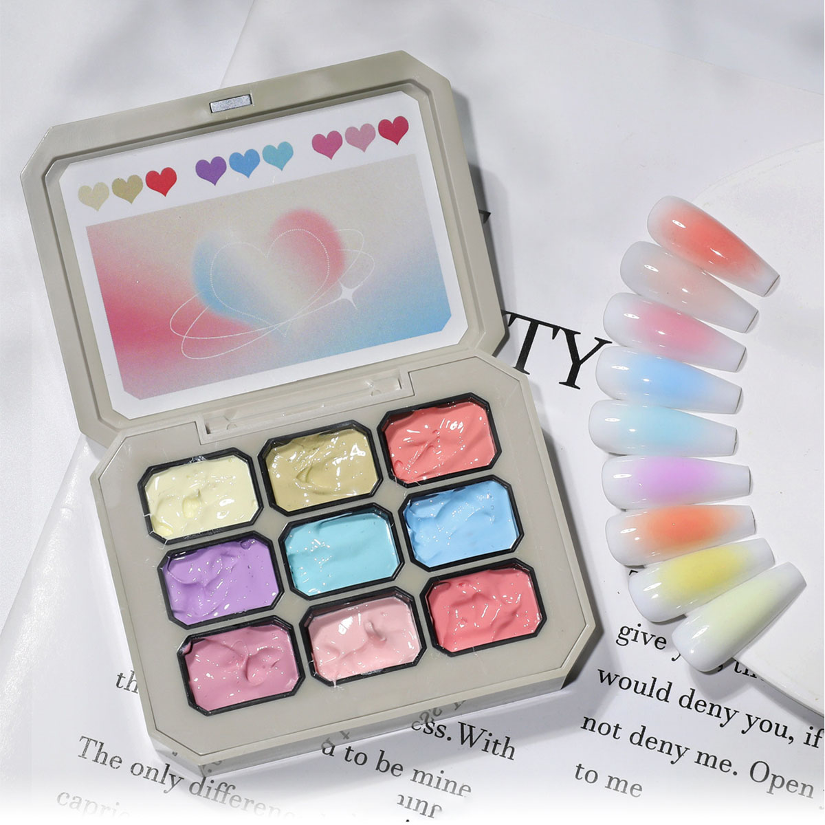 1pc Cat Kuku Gel Makaron Solid - Photography Lighting Gels ulasan dan harga