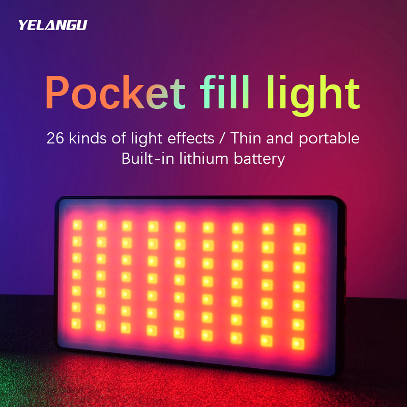 YELANGU lampu Video LED RGB, l - Photography Lighting Description ulasan dan harga