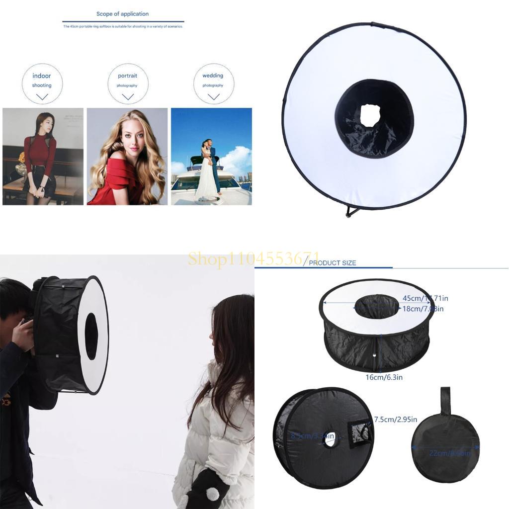 Softbox Lampu Lipat 45CM Rakit - Lighting In Photography For Beginners ulasan dan harga