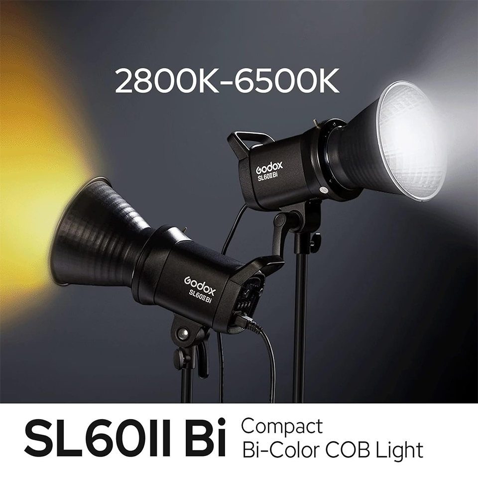 Godox SL60IID SL60IIBi 75W Lam - Photography Lighting Description ulasan dan harga