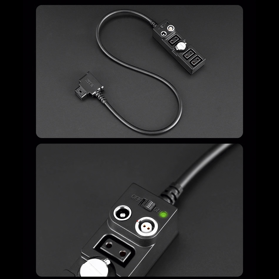 5in1 d-tap 2pin konektor melin - Photography Lighting Rig ulasan dan harga
