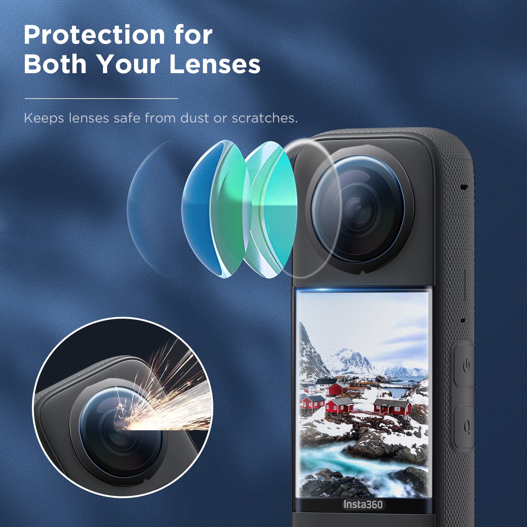 Set Aksesori untuk Insta360 X3 - Insta360 Camera X3 ulasan dan harga