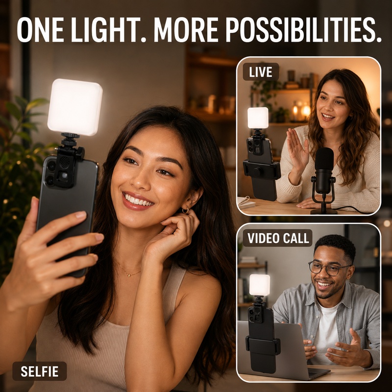 Lampu Selfie Portabel DY11Mini - Photography Lighting Portable ulasan dan harga