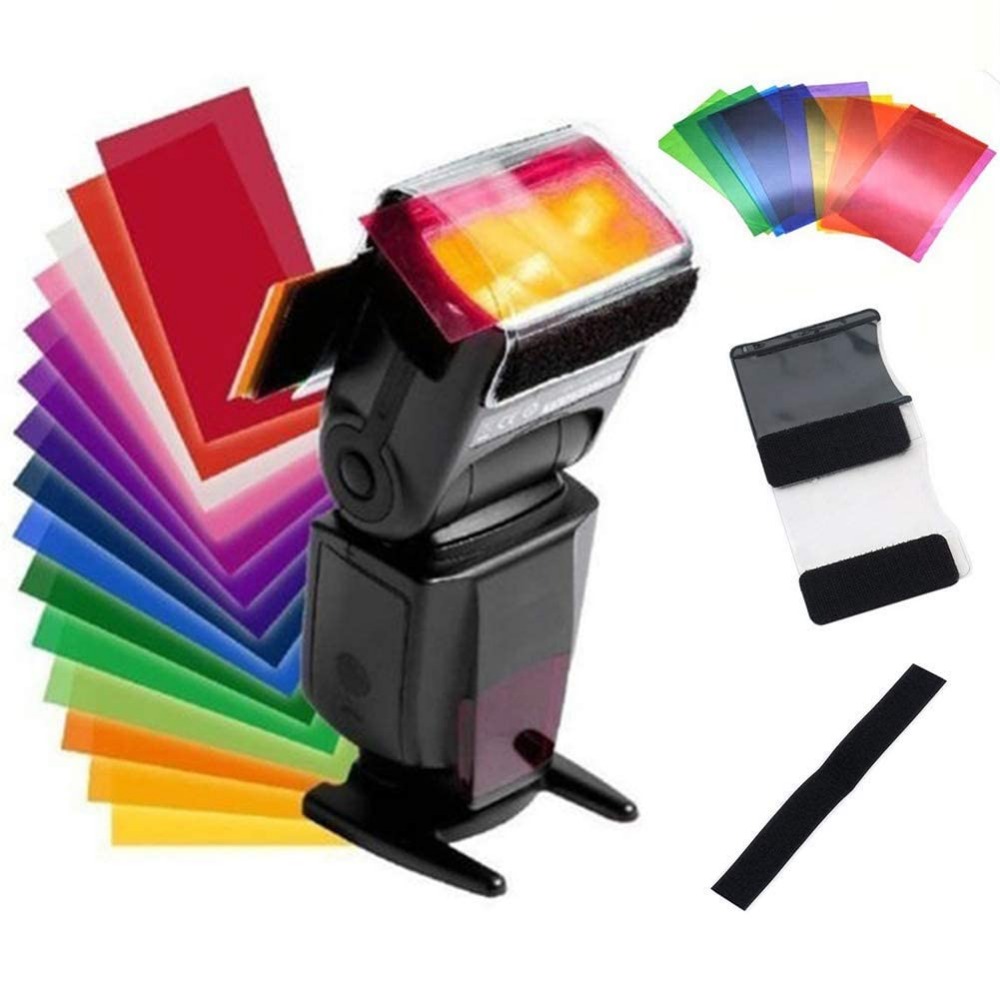 Kit Filter Pencahayaan Gel Fla - Photography Lighting Gels ulasan dan harga