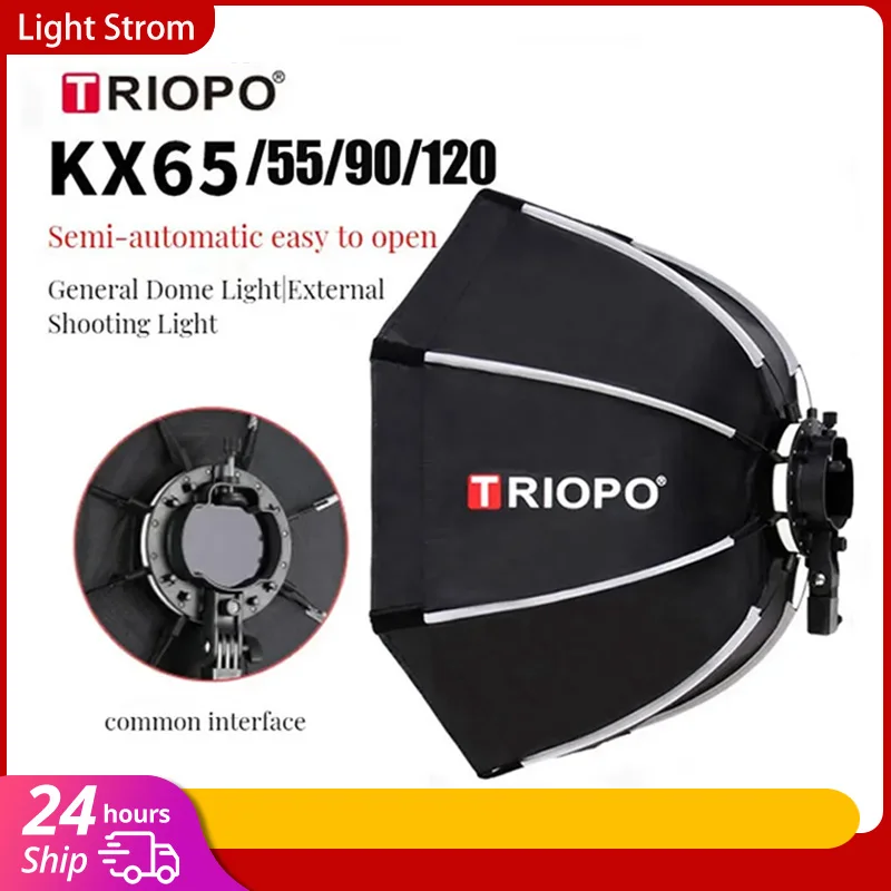TRIOPO KX 65Cm 90Cm Softbox Ko - Godox Speedlite Flash ulasan dan harga