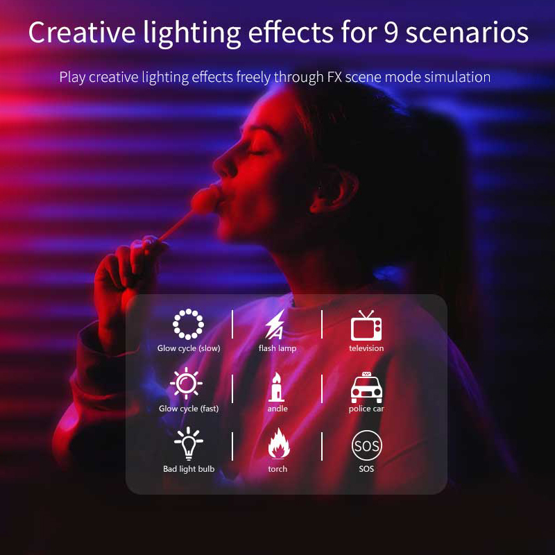 Lampu Video Mini RGB Portabel  - Photography Lighting Portable ulasan dan harga
