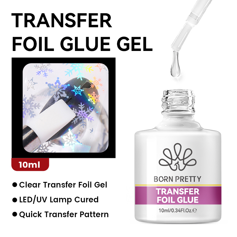 BORN PRETTY Lem Gel Foil 10ML  - Photography Lighting Gels ulasan dan harga